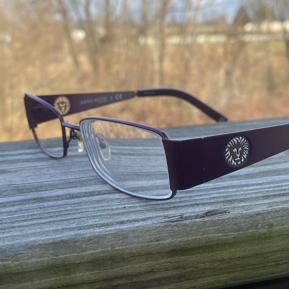Anne Klein Glasses Frames reddish purple gradient AK9103 - Picture 1 of 12